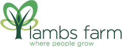Logo for Lambs Farm.