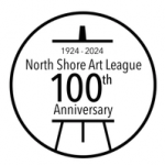 Logo for Northshore art league.