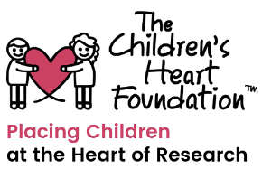 Logo for The Children's Heart Foundation.
