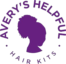 Logo for Avery's Helpful Hair Kits.