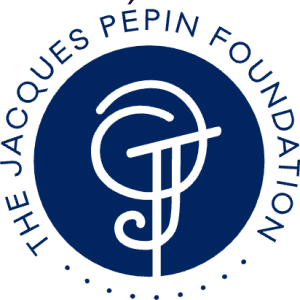 Logo for The Jacques Pepin Foundation.