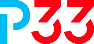 Logo for P33.