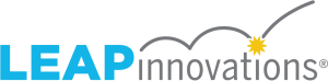 Logo for LEAP innovations.